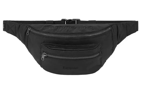 Поясная сумка Supreme унисекс, Black