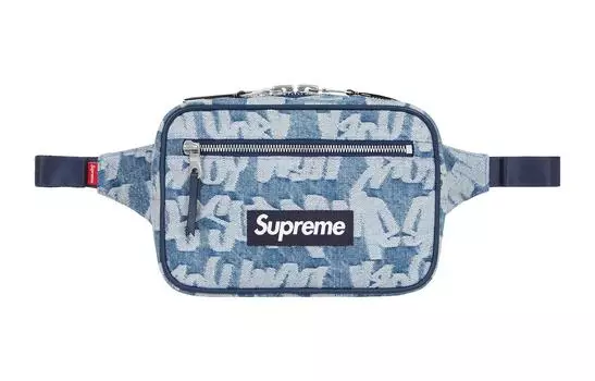 Поясная сумка Supreme унисекс, синий