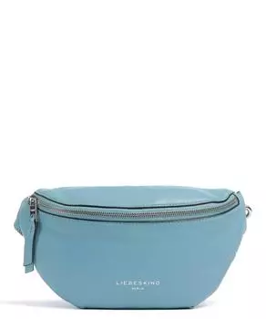 Поясная сумка Tavia из овечьей натуральной зерненой кожи Liebeskind, синий