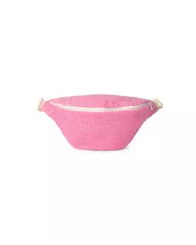 Поясная сумка Tous Baby махровая вата с логотипом TOUS, цвет Rosa