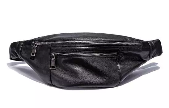 Поясная сумка унисекс Ace Paul, Черный + подарочная коробка ограниченного выпуска