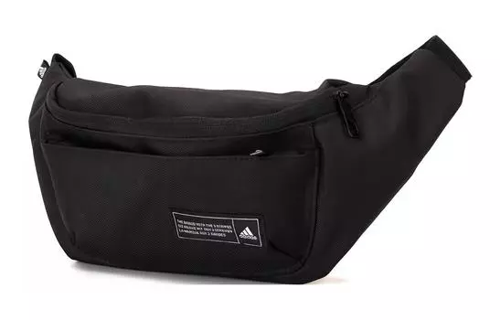 Поясная сумка унисекс adidas, Черный