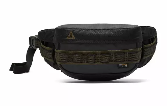 Поясная сумка унисекс Nike с декором, черный