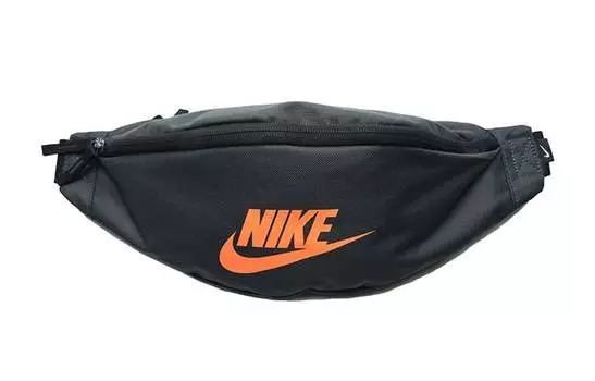 Поясная сумка унисекс Nike Heritage, Black/Orange