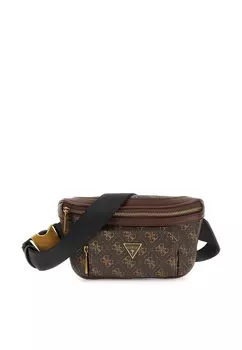 Поясная сумка Vezzola Compact Guess, mehrfarbig braun