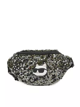 Поясная сумка Z30408 Karl Lagerfeld Kids, хаки