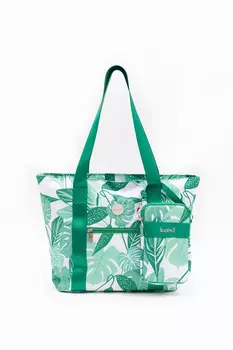 Поясная сумкаFashion Budmil, зеленый/белый