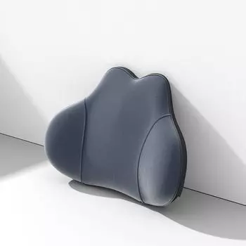 Поясничная опора автомобиля, Подушка поясничной опоры, Автомобильная поясничная опора на все времена года, Автомобильная поясничная опора серого цвета 2024 г Gtzer