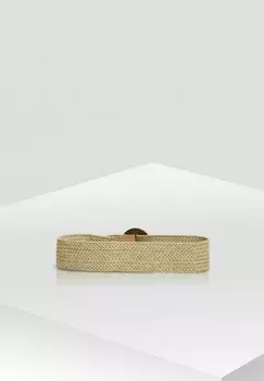 Поясной ремень NAF NAF, бежевый