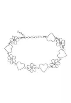 Поясной ремень The Kooples, серебристый