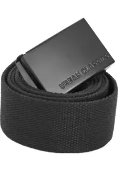 Поясной ремень URBAN CLASSICS " Urban Classics Unisex Long Canvas Belt", черный