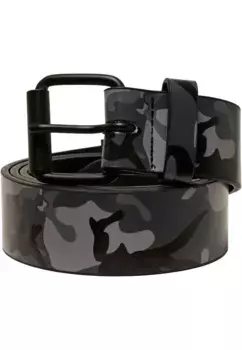 Поясной ремень URBAN CLASSICS " Urban Classics Unisex Synthetic Leather Camo Belt", цвет Darkcamo