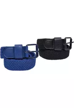 Поясной ремень URBAN CLASSICS " Urban Classics Unisex Elastic Belt Set Kids", синий