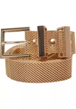Поясной ремень URBAN CLASSICS " Urban Classics Unisex Chain Net Belt", цвет Gold