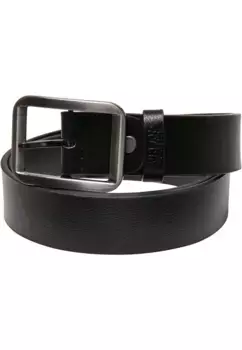 Поясной ремень URBAN CLASSICS " Urban Classics Unisex Synthetic Leather Thorn Buckle Basic Belt", черный