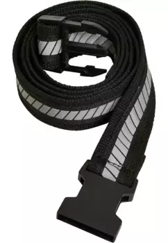 Поясной ремень URBAN CLASSICS " Urban Classics Unisex Reflective Belt", серебристый