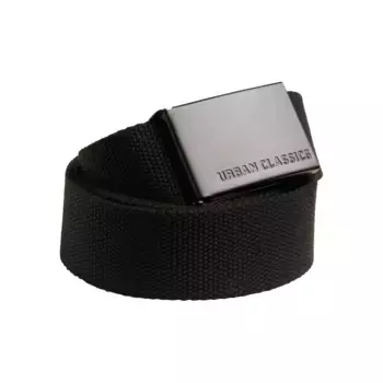 Поясной ремень URBAN CLASSICS " Urban Classics Unisex Canvas Belt", черный