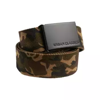 Поясной ремень URBAN CLASSICS " Urban Classics Unisex Canvas Belt", черный