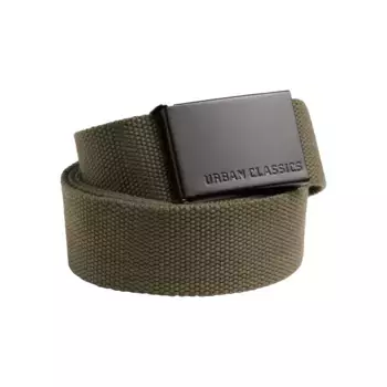 Поясной ремень URBAN CLASSICS " Urban Classics Unisex Canvas Belt", черный