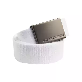 Поясной ремень URBAN CLASSICS " Urban Classics Unisex Canvas Belt", белый