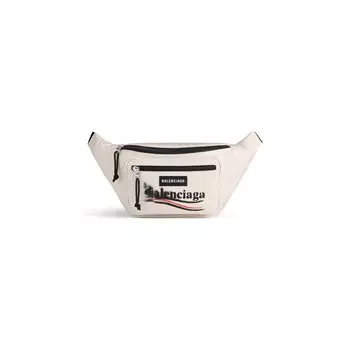 Поясной рюкзак Explorer BALENCIAGA, светло-бежевый