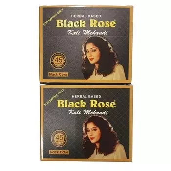 Порошок хны Kali Mehndi 5x10 г Black Rose