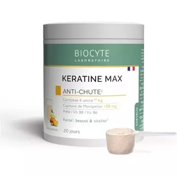 Порошок Keratin Max от выпадения волос - Пищевая добавка Biocyte