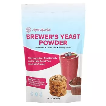 Порошок Mommy Knows Best из пивных дрожжей, 454 г