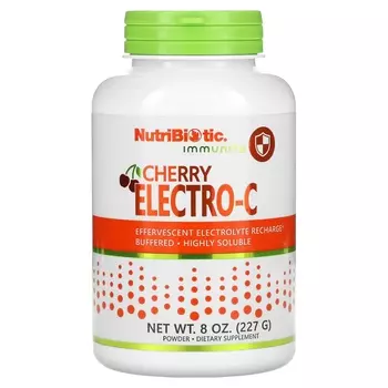 Порошок NutriBiotic Immunity Cherry Electro-C, 227 г