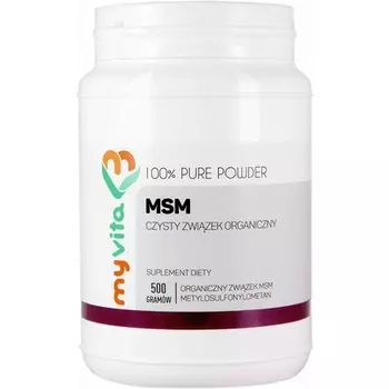 Порошок органических соединений серы МСМ 500 г MyVita