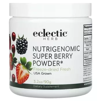 Порошок суперягод Eclectic Institute Nutrigenomic Super Berry, 90 г