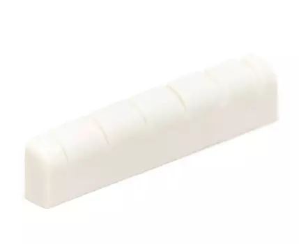 Порожек Allparts с прорезями для гитар Gibson - отбеленный Slotted Nut for Gibson Guitars - Bleached