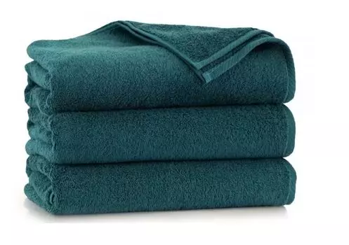 Портьера Bella бирюзовая, штора с люверсами, полупрозрачная белая, выгоревшая, полупрозрачная, с принтом в виде круга (1 шт.) (135 х 145 см) ZWOLTEX, бирюзовый