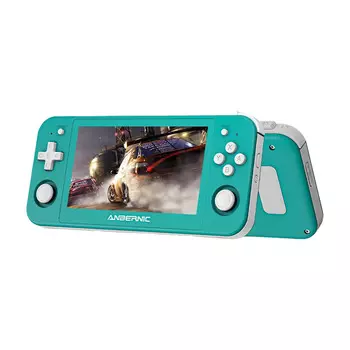 Портативная игровая консоль Anbernic RG505, 4 ГБ/128 ГБ, Unisoc Tiger T618, зеленый сосновый