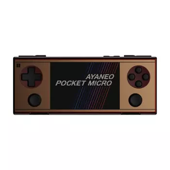 Портативная игровая консоль Ayaneo Pocket Micro, 8ГБ/256ГБ, MediaTek Helio G99, золотой