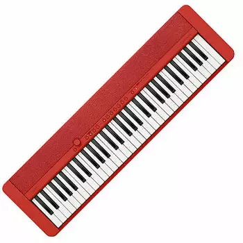 Портативная клавиатура Casio CT-S1 с 61 клавишей, красная CT-S1 61-Key Portable Keyboard