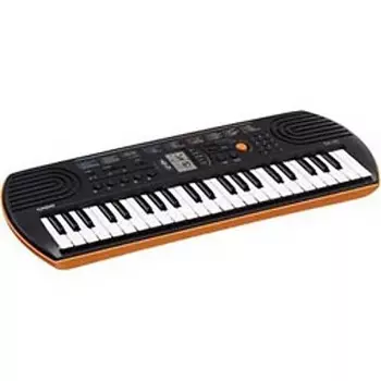 Портативная мини-клавиатура Casio SA-76 с 44 клавишами SA-76 Mini 44-Key Portable Keyboard