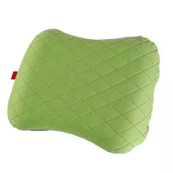 Портативная надувная подушка Очень мягкая дышащая Износостойкая эргономичная конструкция Моющаяся Снимает усталость Голова Шея Поясничная поддержка Надувная подушка Дорожные принадлежности-зеленый Hameb