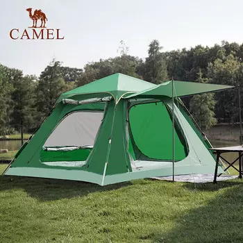 Портативная складная палатка Camel, профессиональная складная палатка для кемпинга, полностью автоматическая многоместная палатка, оборудование для улицы