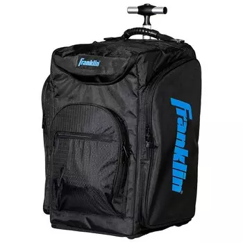 Портативная сумка-хоппер для пиклболов Franklin Sports Rolling Ball, черный