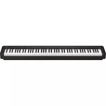 Портативное тонкое цифровое пианино Casio CDP-S160 с 88 клавишами — черное Cdp-s160BLK