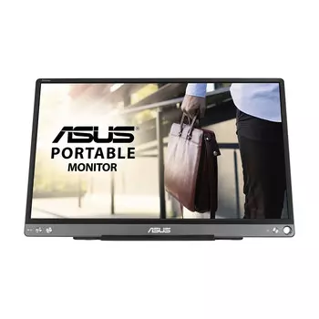 Портативный монитор ASUS ZenScreen MB16ACE, 15.6", 1920 х 1080, 60 Гц, IPS, темно-серый