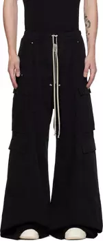 Porterville Double Jumbo Belas брюки-карго Rick Owens DRKSHDW, черный