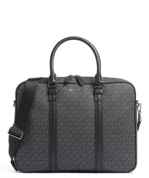 Портфель 15 из искусственной кожи Michael Kors, черный