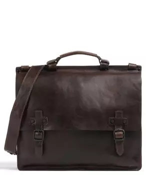 Портфель Aberdeen из мелкозернистой яловой кожи Harold'S, коричневый