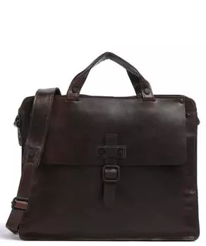 Портфель Aberdeen из зерненой яловой кожи Harold'S, коричневый