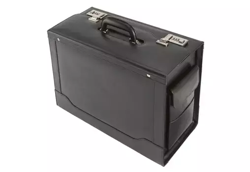 Портфель Alassio "Анкона", черный