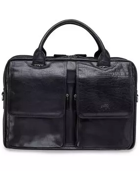 Портфель arizona collection с двумя отделениями для ноутбука/планшета диагональю 15,6 дюйма Mancini, черный