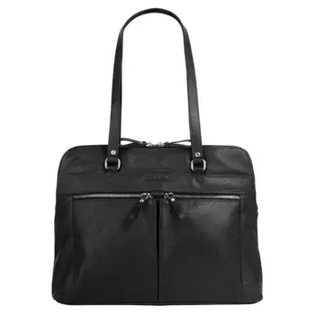 Портфель Betty Barclay, натуральная кожа, черный