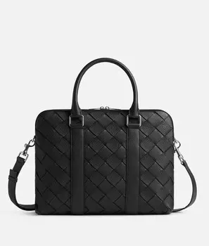 Портфель Bottega Veneta, черный